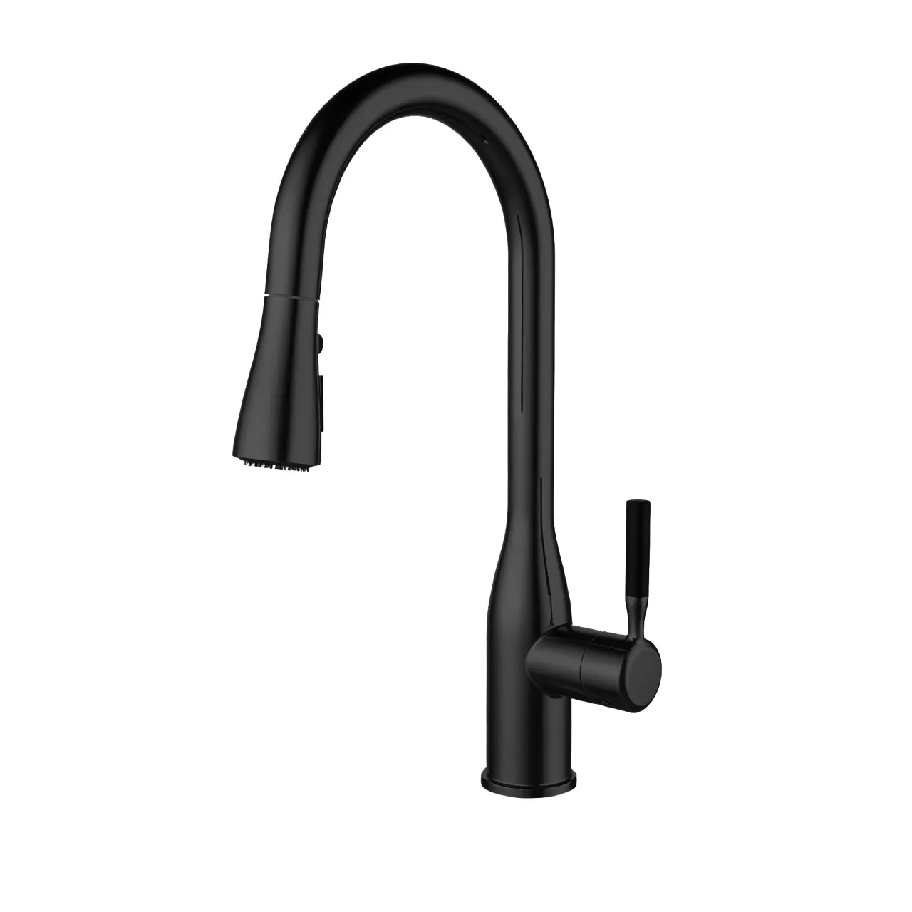 Modern Premium Pull-Down Kitchen Faucet (F504)