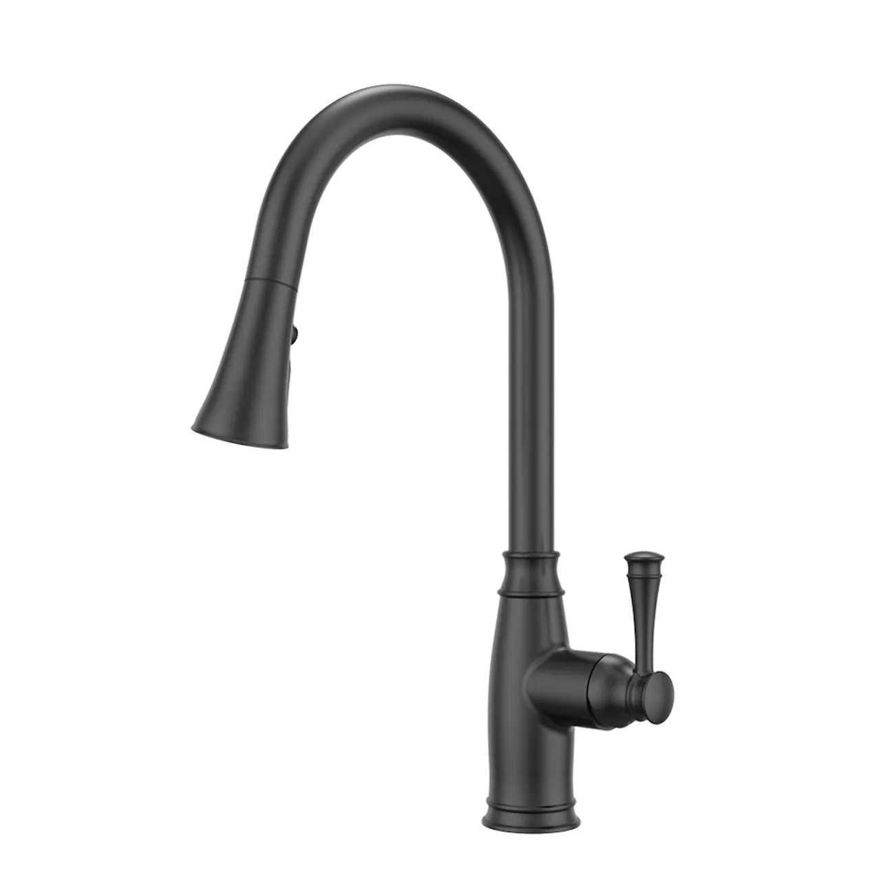 Modern Sleek Pull-Down Kitchen Faucet (F508)