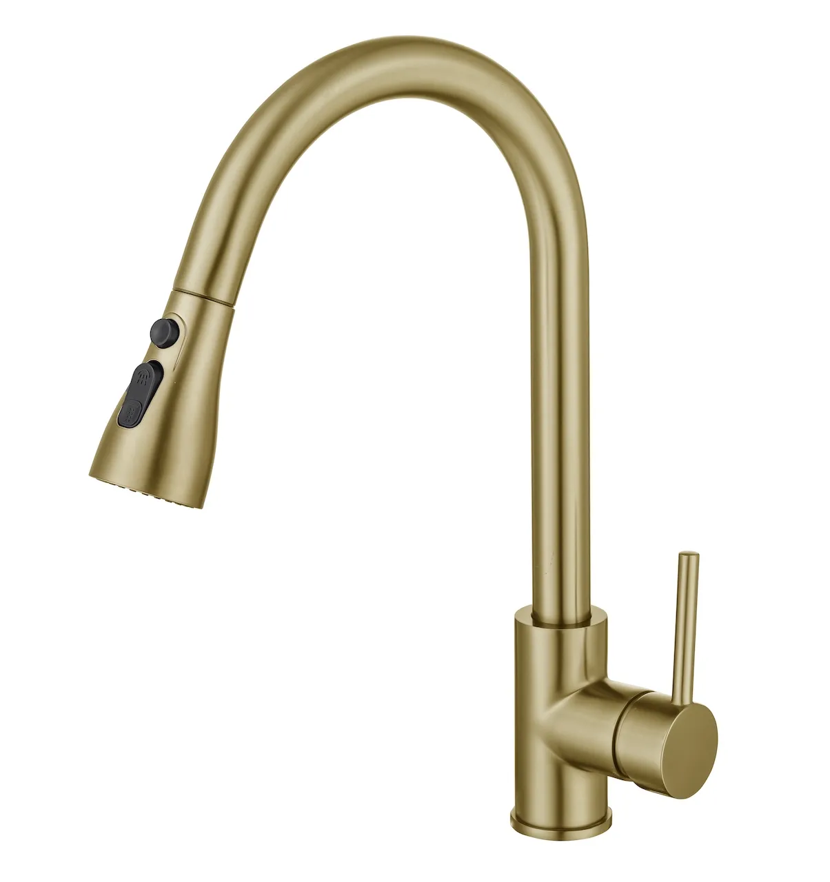 Modern Sleek Pull-Down Kitchen Faucet (S308)