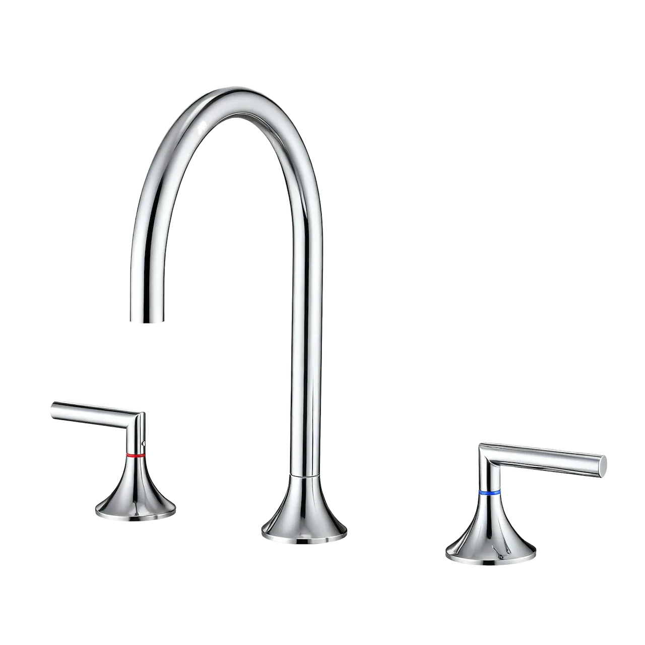 Modern Widespread Bathroom Faucet (T2011)