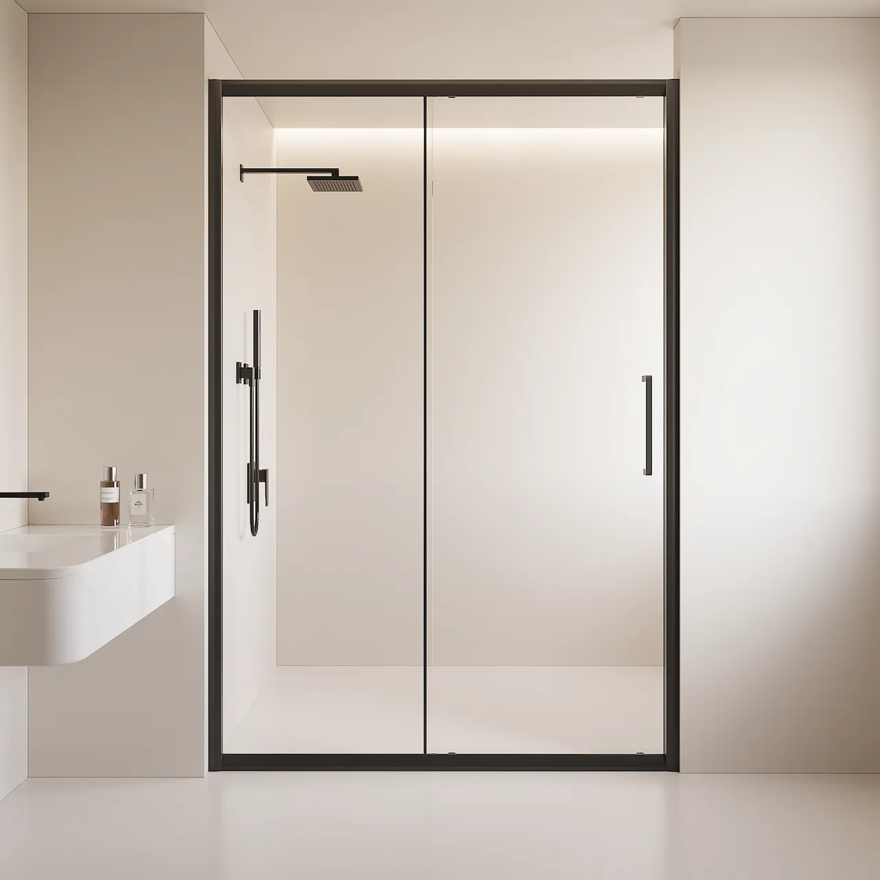 Modern Sliding Shower Enclosure (A808)
