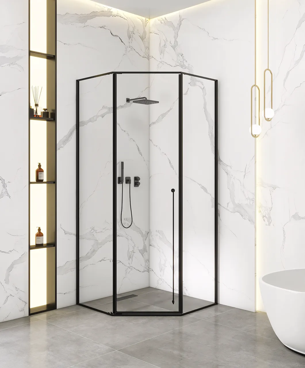 Neo-Angle Shower Enclosure (A815)