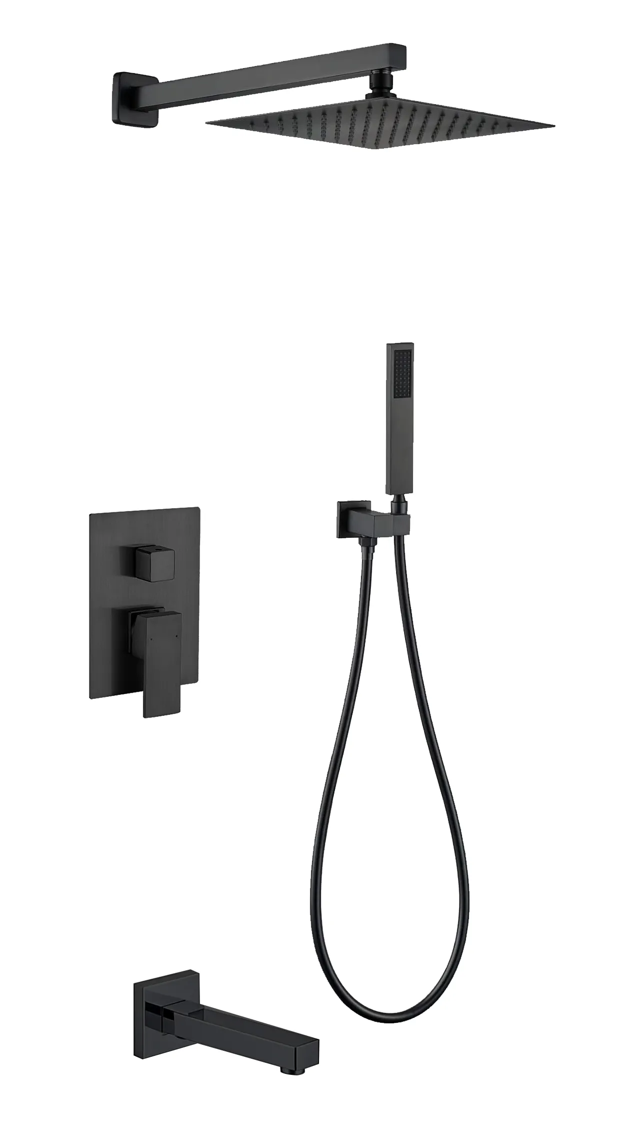 Premium Wall-Mounted Shower System (T3013)