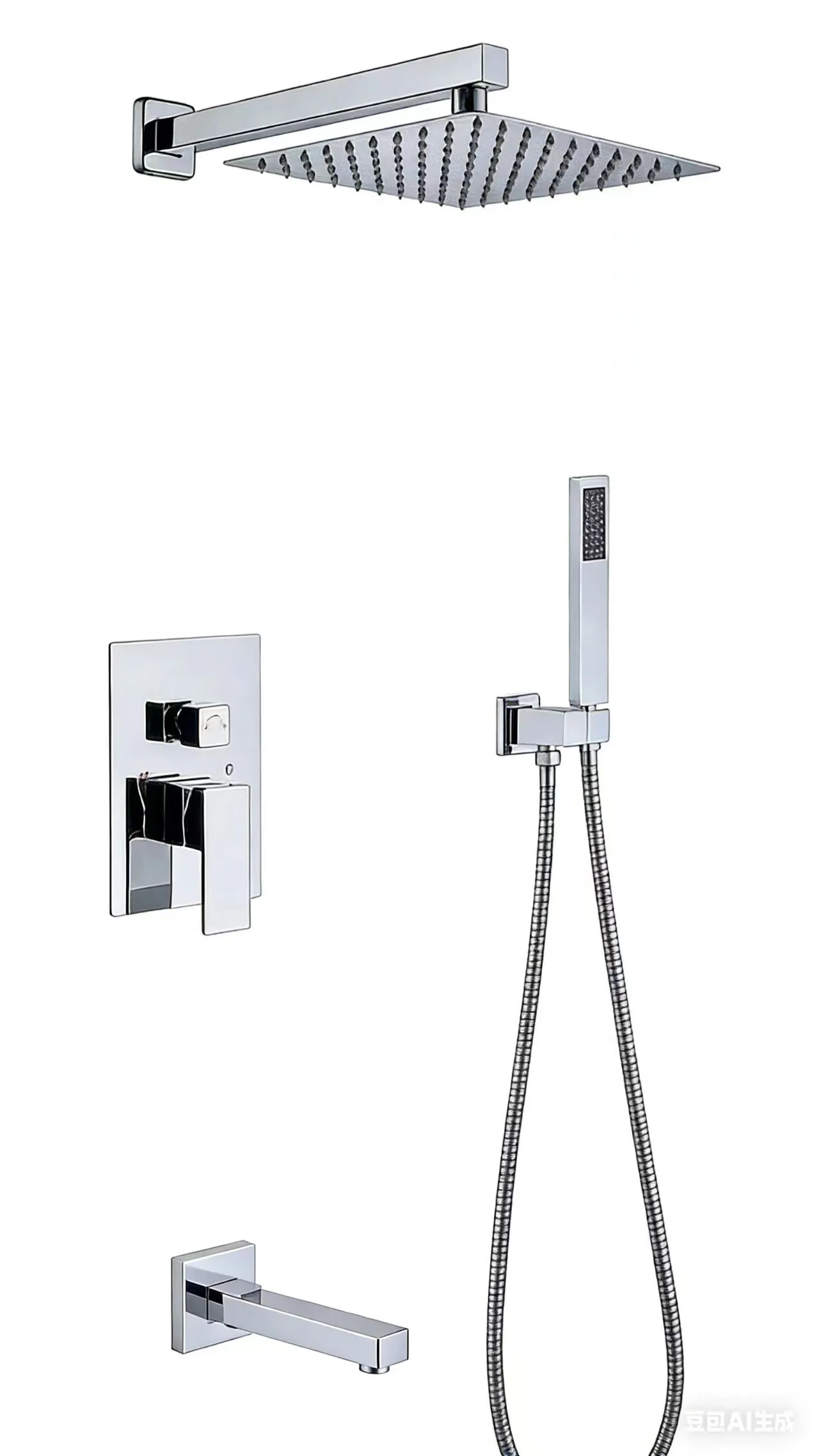 Premium Wall-Mounted Shower System (T3013)