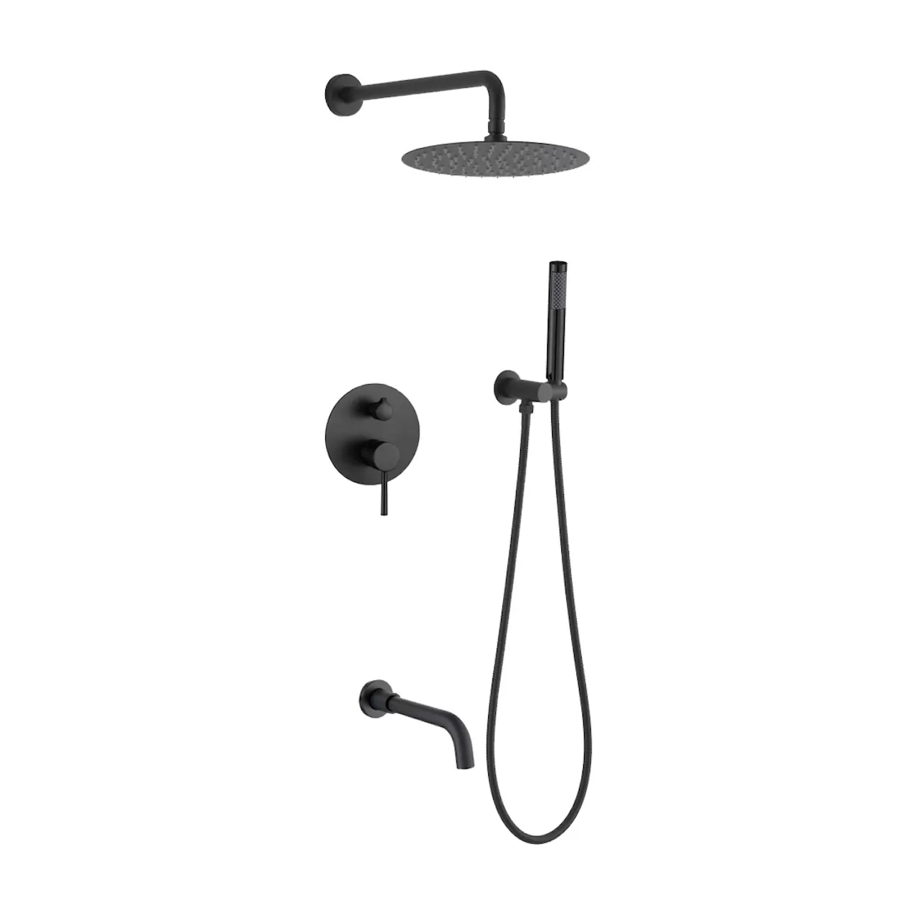 Premium Wall-Mounted Shower System (T3016)